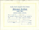 Senior High School Certificate